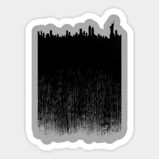 Rustic Vintage New York City Sticker